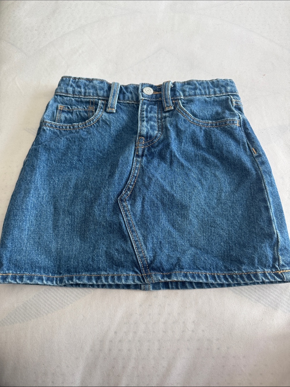 Old Navy Denim Mini Skirt in Classic Blue